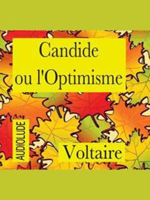 cover image of Candide Ou L'optimisme